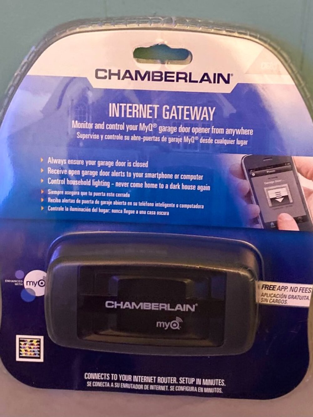 Chamberlain MyQ Internet Gateway CIGBU New Sealed Rare Ethernet Hub